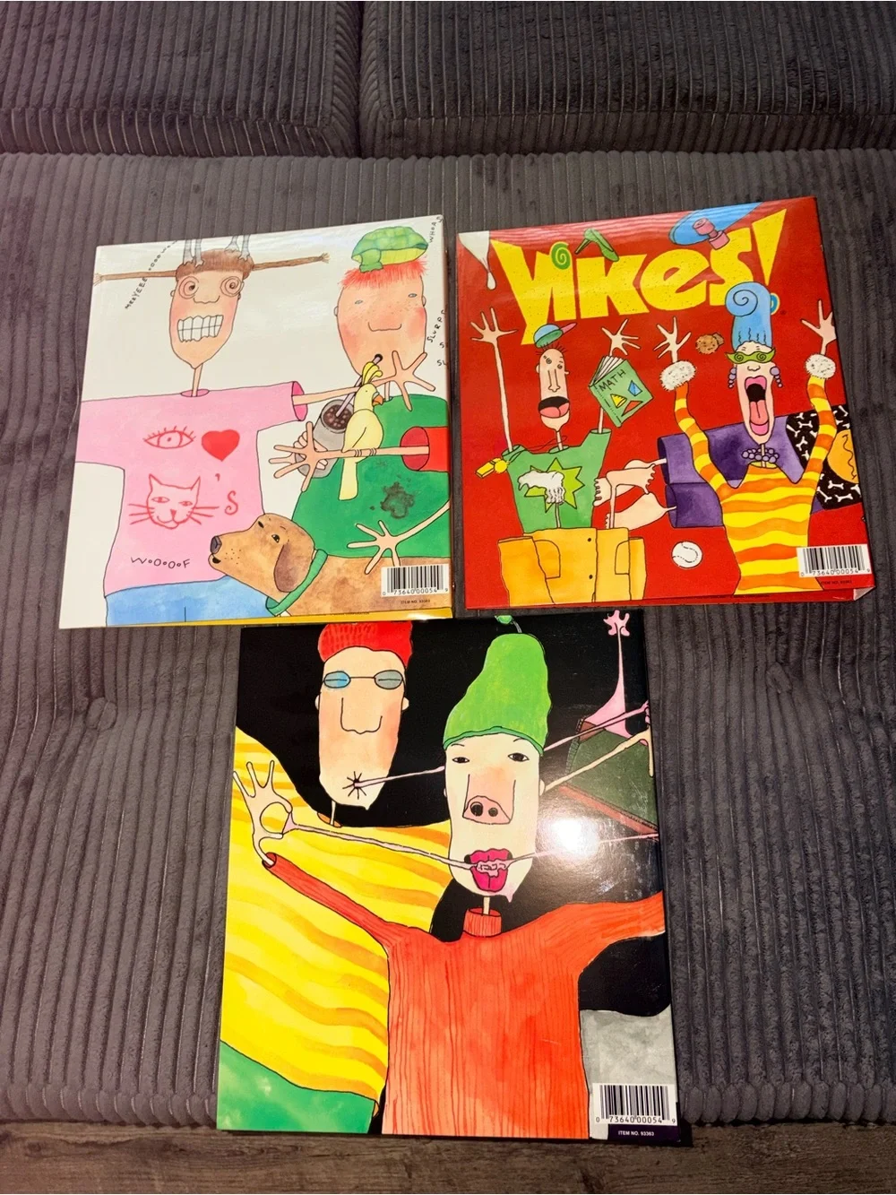 YIKES Vintage 3 ring binder set of 3
